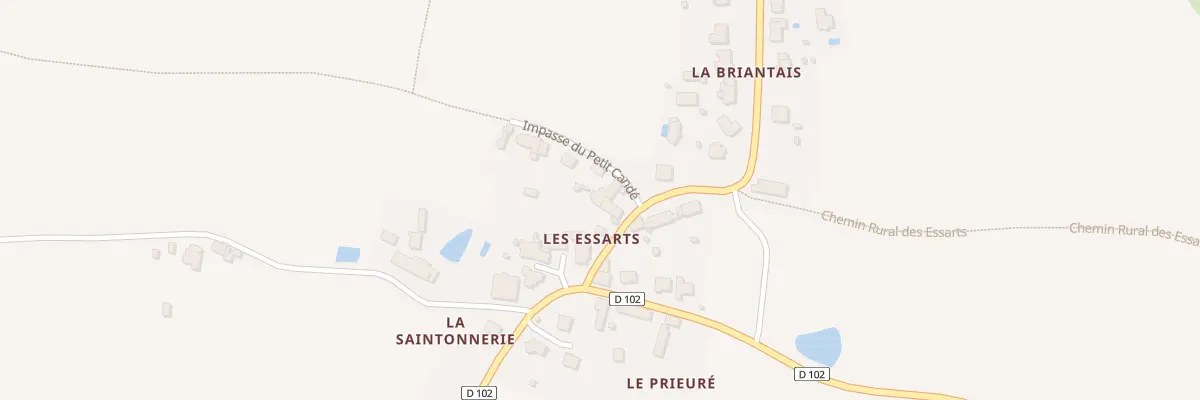 Plan du 1 Che de la Ganerie à Saint-Léger-de-Linières