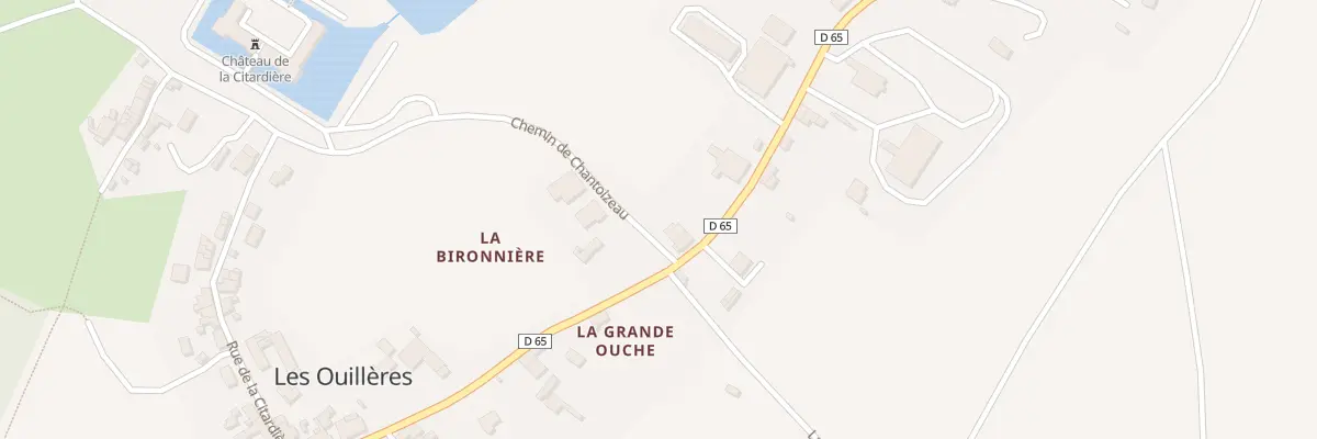 Plan du 4 Che de Chantoizeau à Mervent