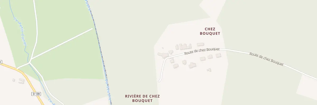 Plan du 32 Rte de Chez Bouquet à Cravans
