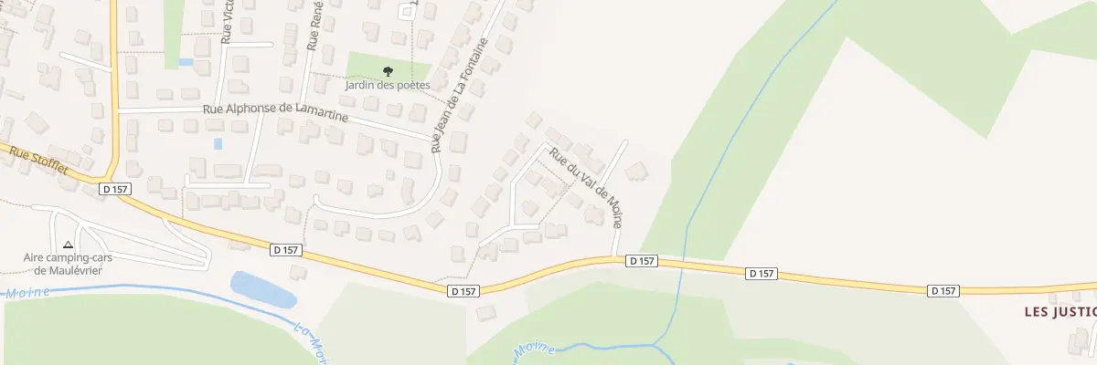 Plan du 6 Rue du val de moine à Maulévrier