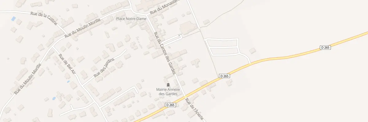 Plan du 15 Rue du Centre des Gardes à Chemillé-en-Anjou