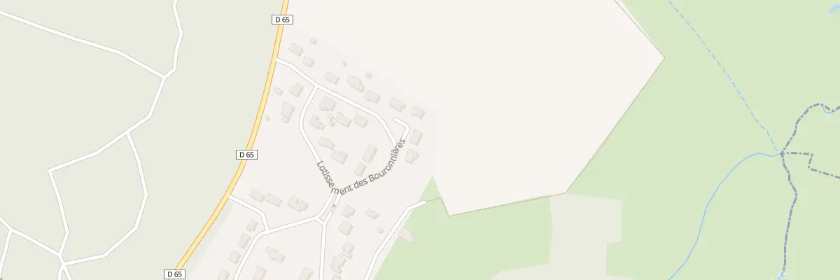 Plan du 15 Lot Les Bouronnières à Mervent