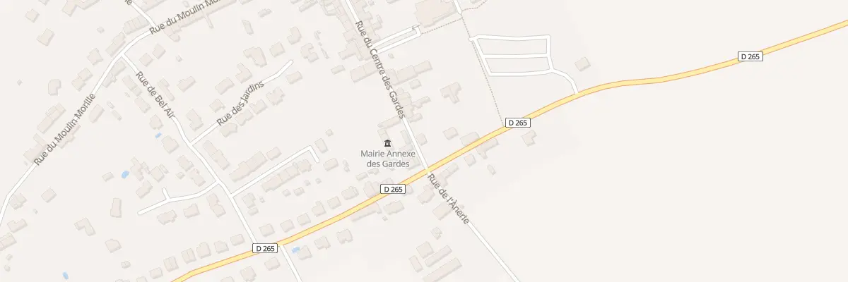 Plan du 23 Rue du Centre des Gardes à Chemillé-en-Anjou