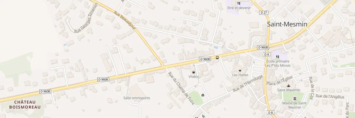 Plan du 42 Av des Monts à Saint-Mesmin
