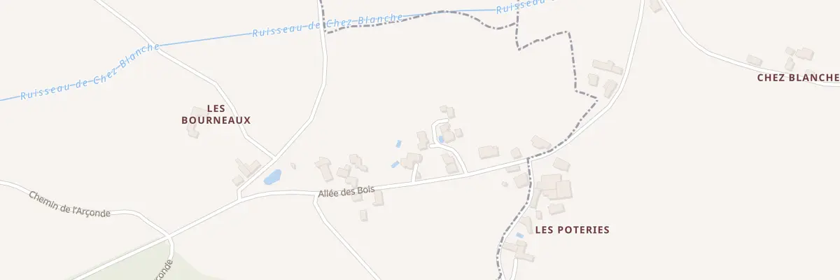 Plan du 1 La Petite Venise à Nuaillé