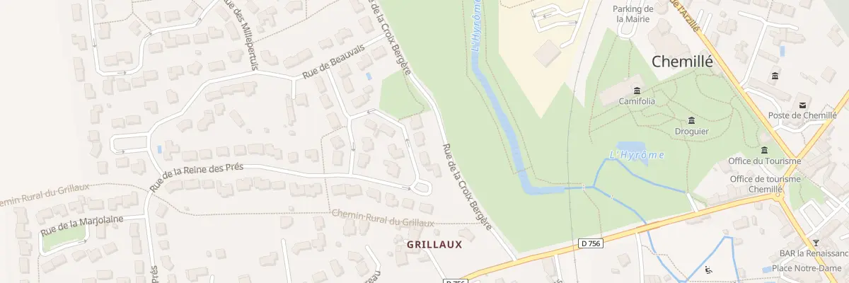 Plan du 5 Rue de la Valeriane à Chemillé-en-Anjou