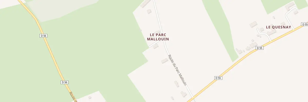 Plan du 9 Rte du Parc Mallouin - Estry à Valdallière