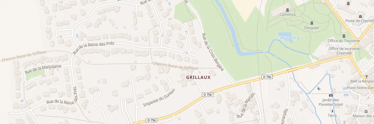 Plan du 13 Rue de la Valeriane à Chemillé-en-Anjou