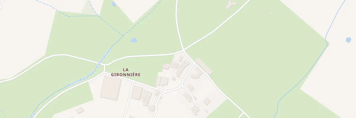 Plan du 2 La Gironnière à Saint-Maurice-des-Noues
