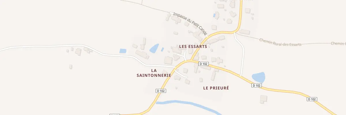 Plan du 28 Rte des Essarts à Saint-Léger-de-Linières