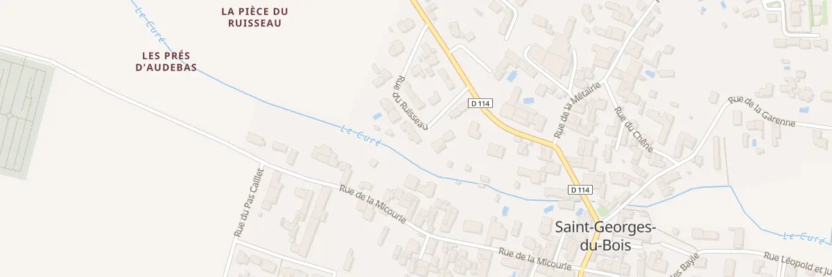 Plan du 103 Rue du Ruisseau à Saint-Georges-du-Bois