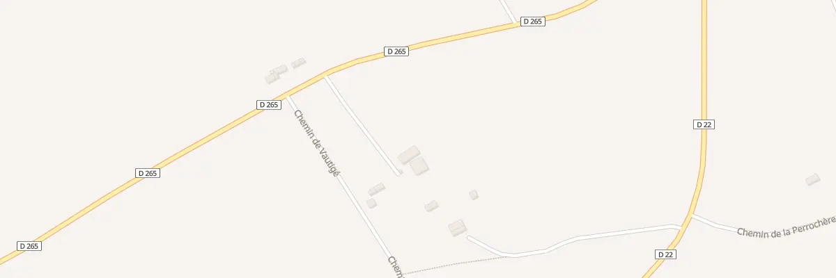 Plan du 1 Che de Vautigé à Saint-Quentin-les-Chardonnets