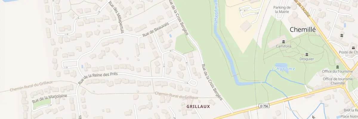 Plan du 4 Rue de la Valeriane à Chemillé-en-Anjou