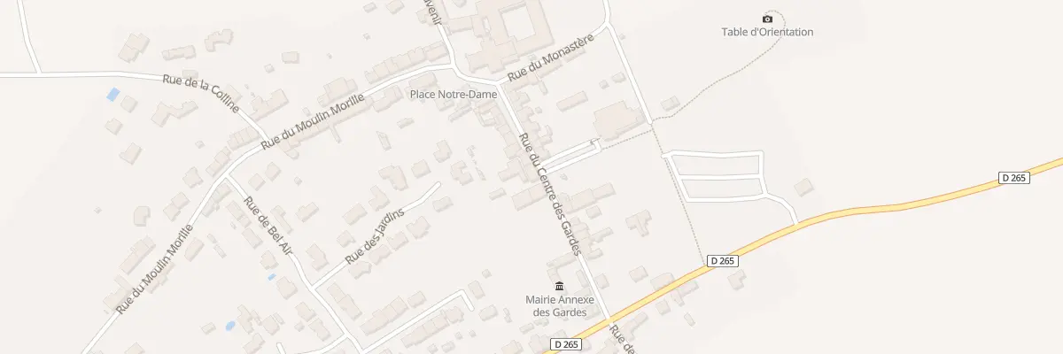 Plan du 16B Rue du Centre des Gardes à Chemillé-en-Anjou