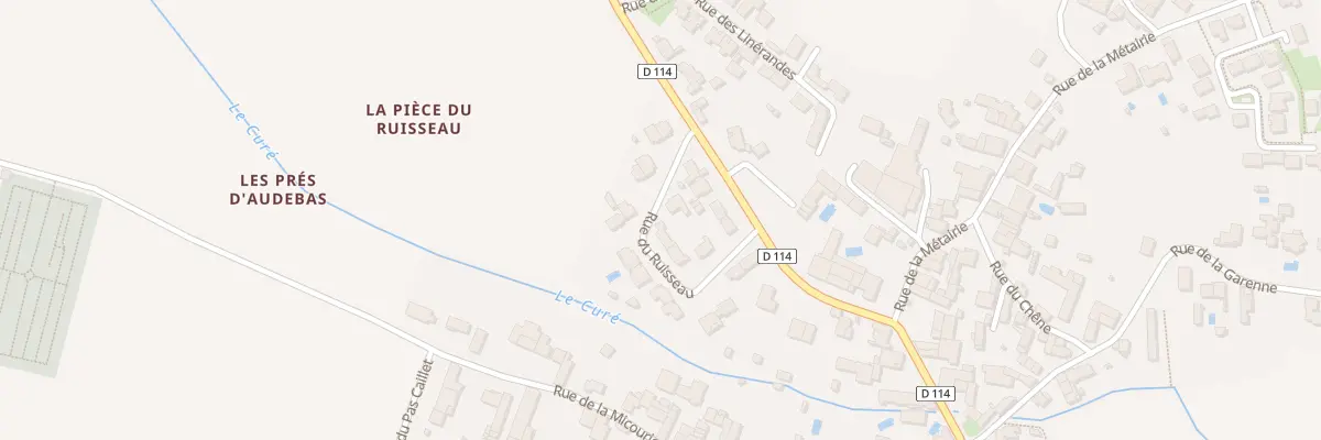 Plan du 106 Rue du Ruisseau à Saint-Georges-du-Bois