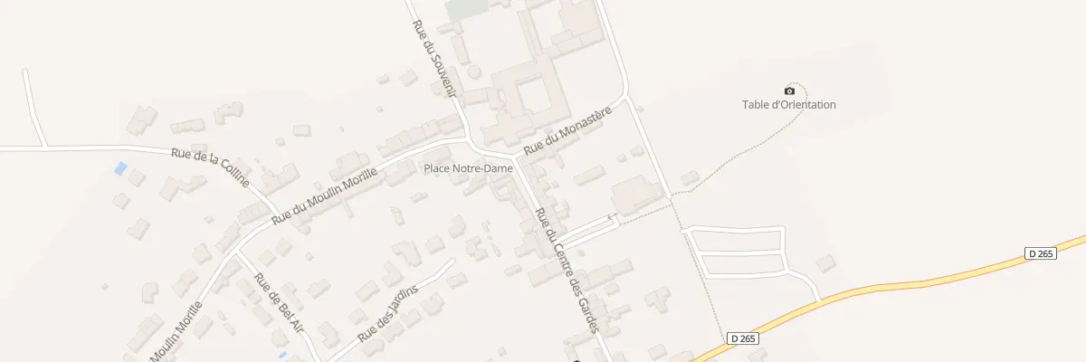 Plan du 3 Rue du Centre des Gardes à Chemillé-en-Anjou