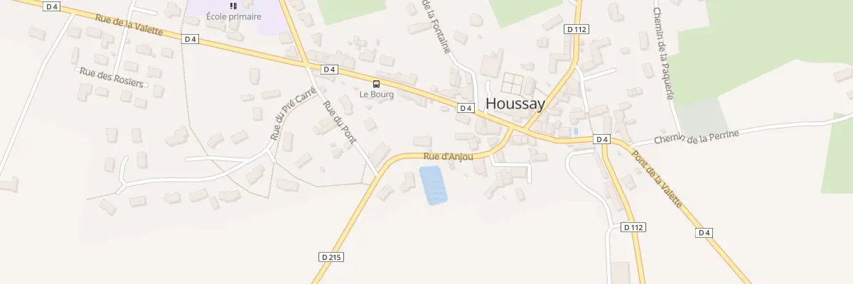 Plan du 8 Rue d’Anjou à Houssay