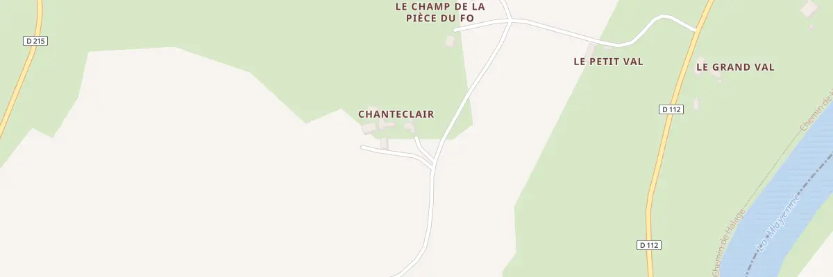 Plan du 5201 Chanteclair à Houssay