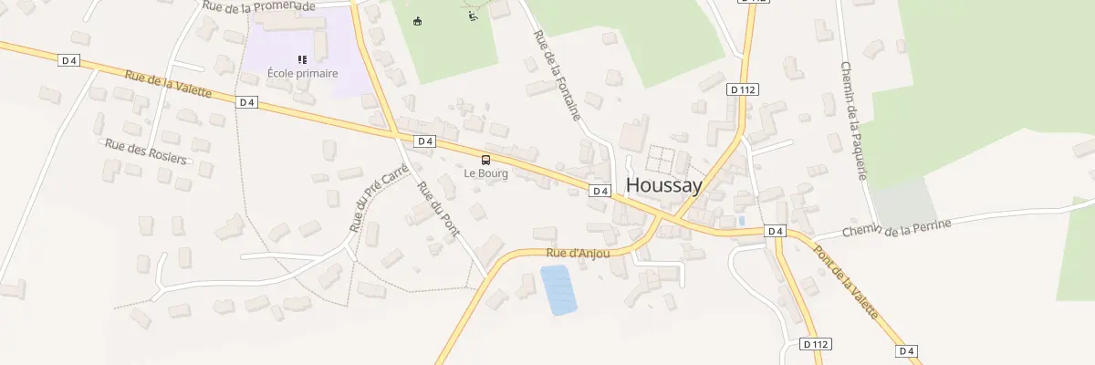 Plan du 5013 Rue de la Valette à Houssay