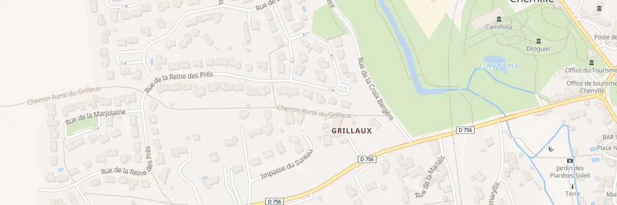 Plan du 17 Rue de la Valeriane à Chemillé-en-Anjou