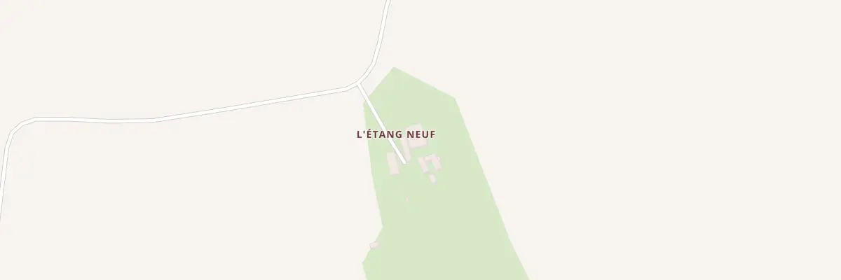 Plan du 1 L’Etang Neuf à Houssay