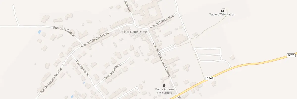 Plan du 12 Rue du Centre des Gardes à Chemillé-en-Anjou
