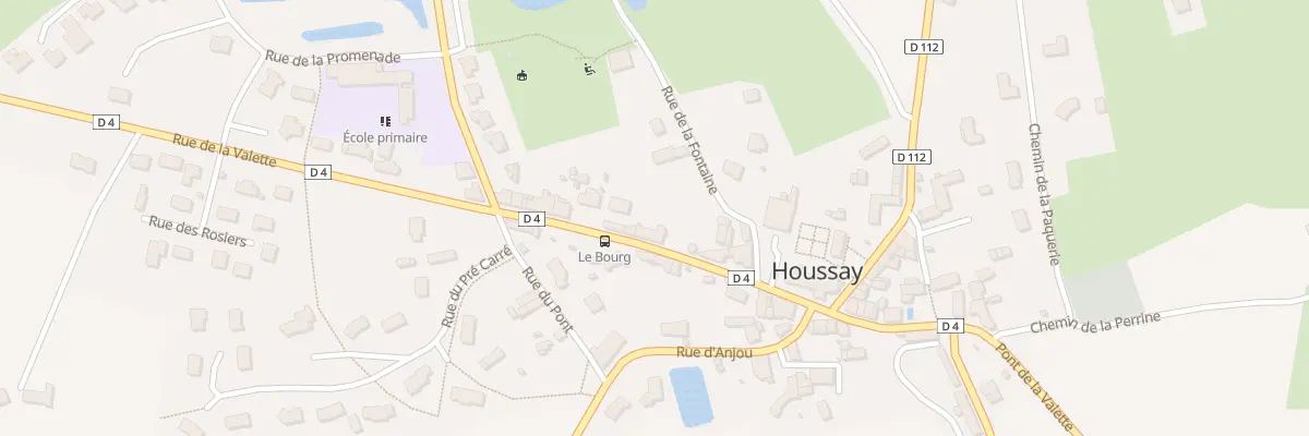 Plan du 18 Rue de la Valette à Houssay