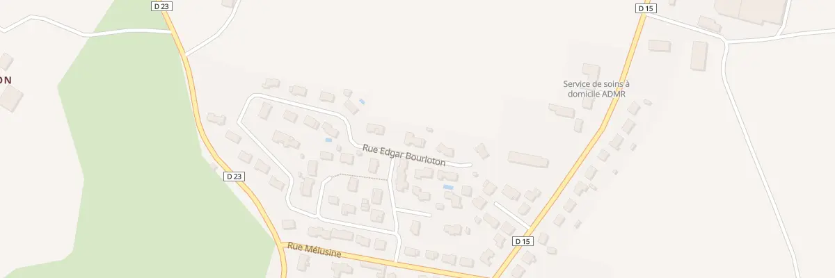Plan du 5 Rue edgar bourloton à Maillezais