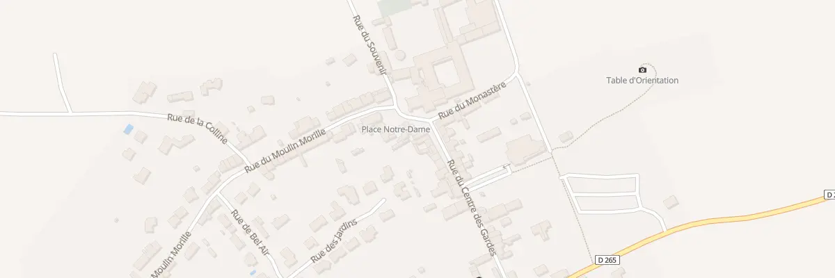 Plan du 2 Rue du Centre des Gardes à Chemillé-en-Anjou