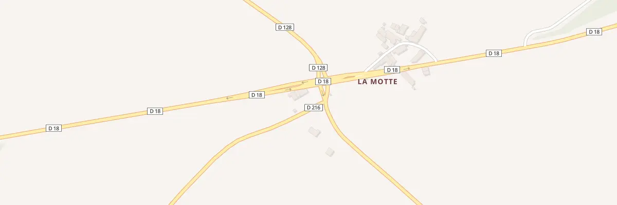 Plan de Rte des Deux Chevallons à Geay