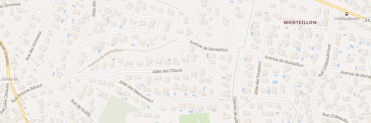 Plan du 5 All des Tilleuls à Saint-Médard-en-Jalles