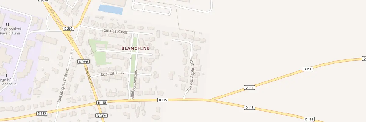 Plan du 9 Rue des Asphodèles à Surgères