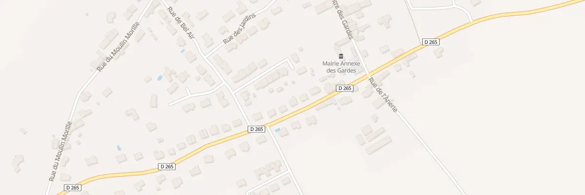 Plan du 22 Rue Beau Soleil (Les Gardes) à Chemillé-en-Anjou