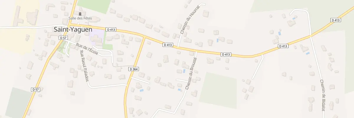 Plan du 120 Che du Brousté à Saint-Yaguen