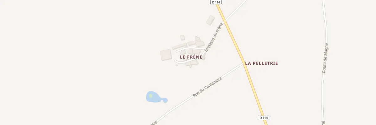 Plan du 5 Imp du Frene à Saint-Crépin
