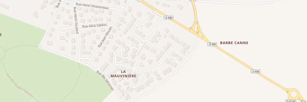 Plan du 4 Imp Saint Jean à Surgères