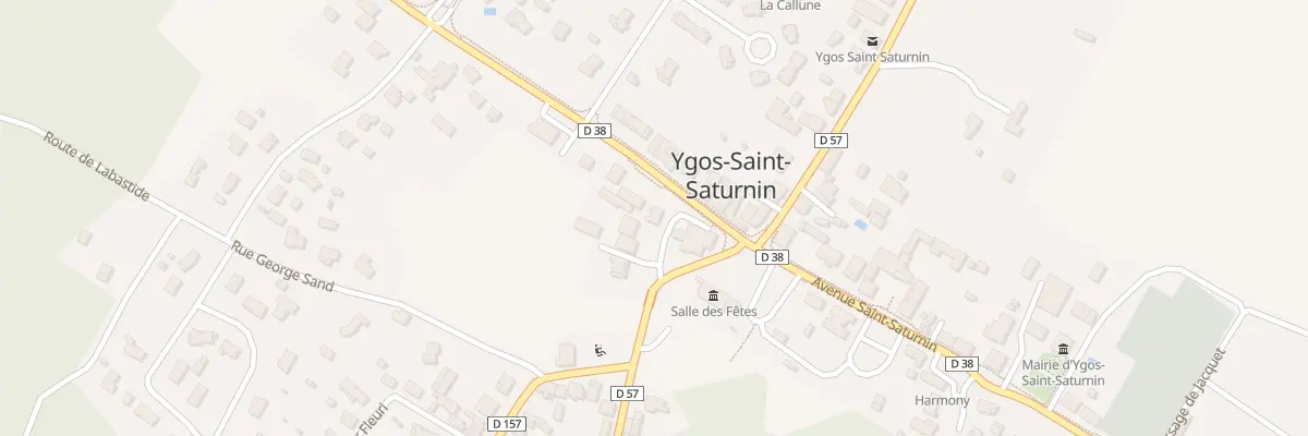Plan du 43 Av de Brassenx à Ygos-Saint-Saturnin