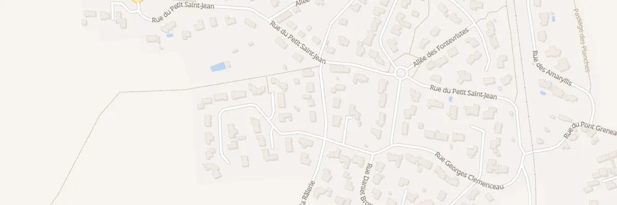 Plan du 4 Rue de la Ralerie à Chemillé-en-Anjou
