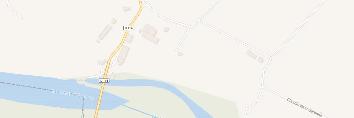Plan du 1 Che du Moulin à Dognen