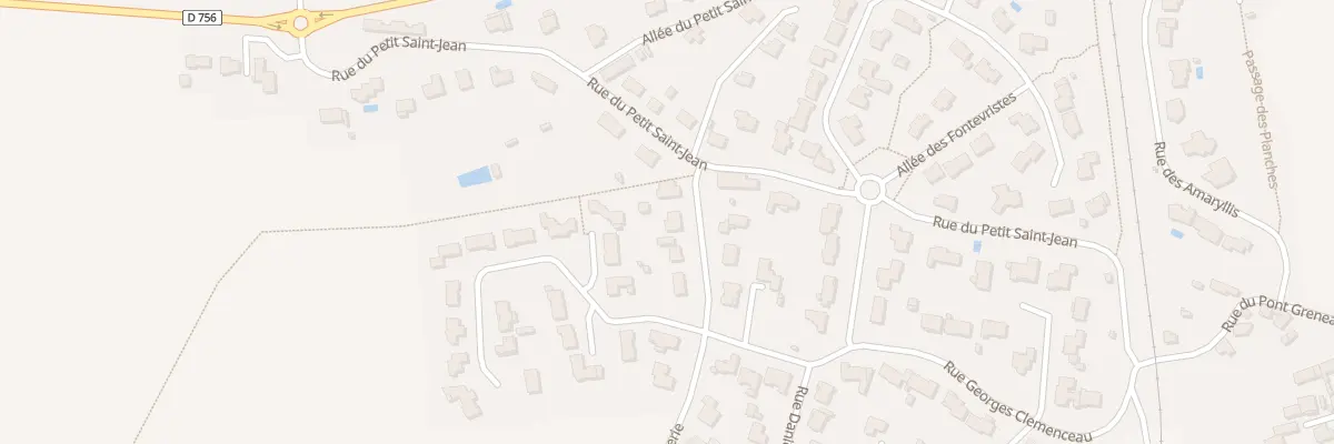 Plan du 2 Rue de la Ralerie à Chemillé-en-Anjou
