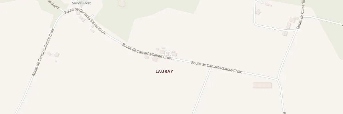 Plan du 6301 Rte de Carcarès-Sainte-Croix à Carcarès-Sainte-Croix