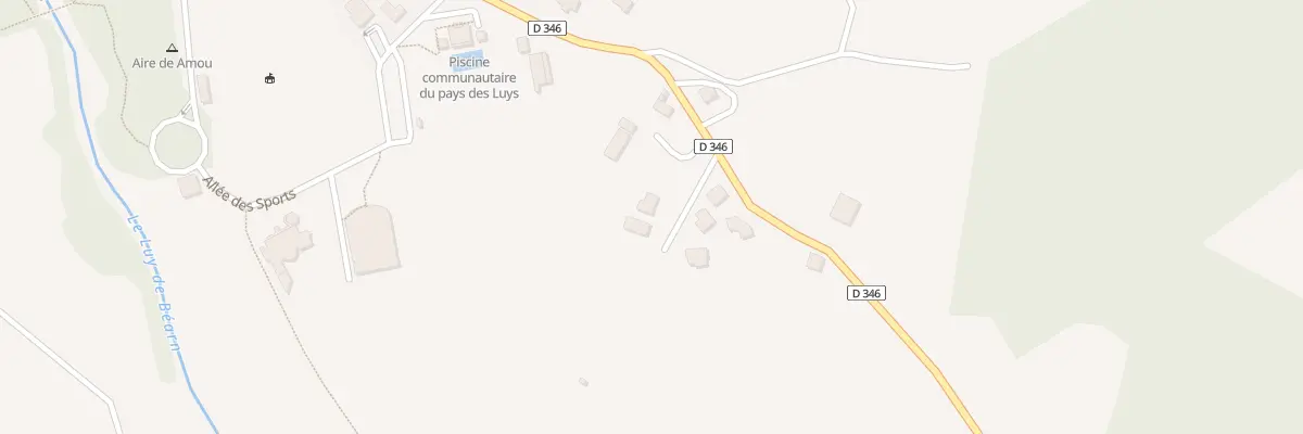 Plan du 50 Imp des Bordes à Amou