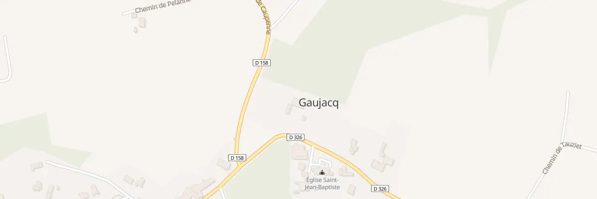 Plan du 99 Rte du Biélé à Gaujacq