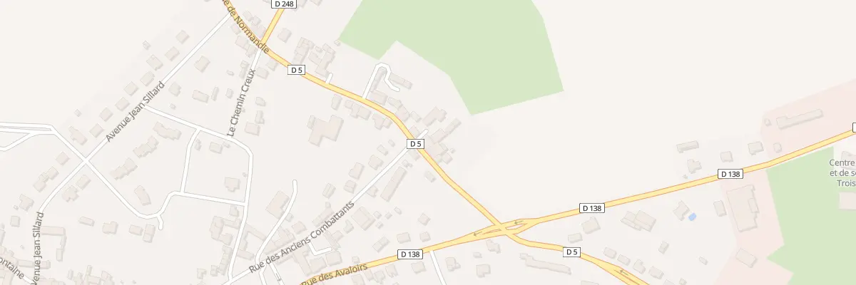 Plan du 14 Rue de Normandie à Châtillon-sur-Colmont