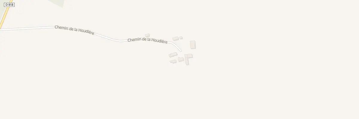 Plan du 504 Che de la Houdière à Lonlay-l’Abbaye
