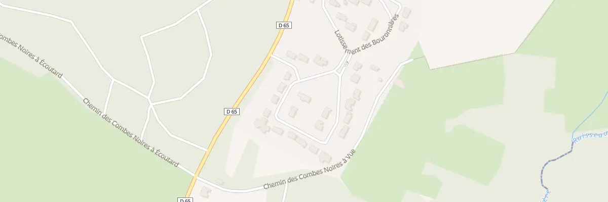 Plan du 7 Lot Le Champ Chaillon à Mervent