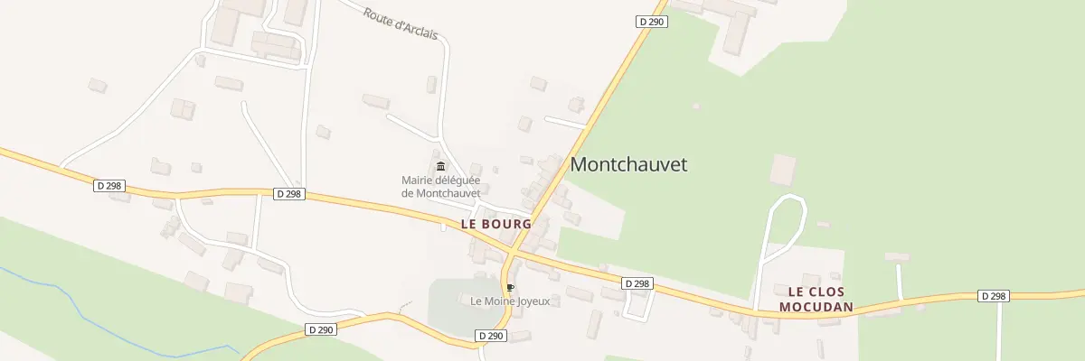 Plan du 9 Rte d’Ondefontaine Montchauve à Souleuvre en Bocage