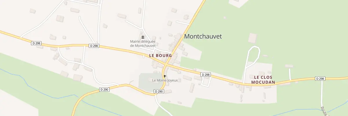 Plan du 4 Rte d’Ondefontaine Montchauve à Souleuvre en Bocage