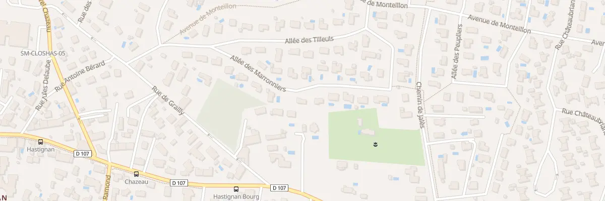 Plan du 24 All des Marronniers à Saint-Médard-en-Jalles
