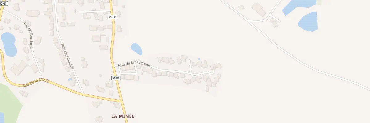 Plan du 5 Rue de la Fontaine à Saint-Pierre-des-Échaubrognes
